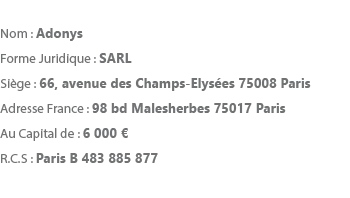 infos légales adonys infos-legales
